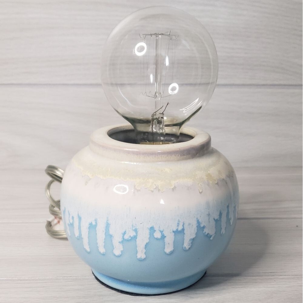Ceramic light up DSI Lightning 40W vintage edison bulb included